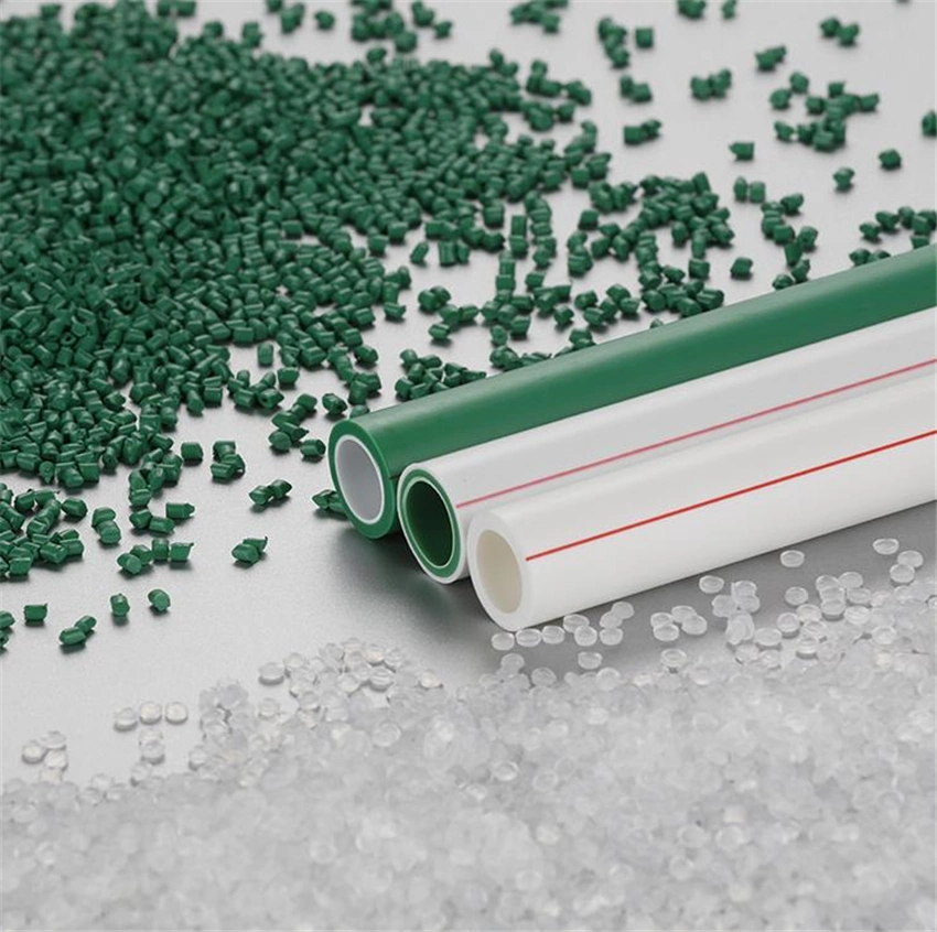 Professional Manufactured White/Green PPR Plastic Pipe for Cold&Hot Water Supply