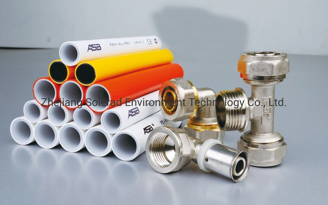 Pex-Al-Pex Brass Compression Fittings with Lead Free En 21003 Fittings